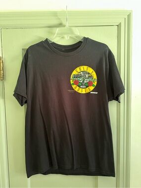 Guns N Roses NASCAR Black Graphic T-Shirt